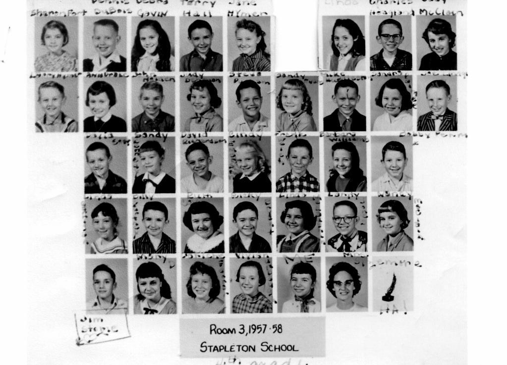 Stapleton 4th Grade 1957-1958