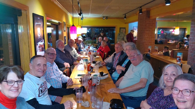 Class of 1966 at Applebee's - Saturday, February 18th, 2023